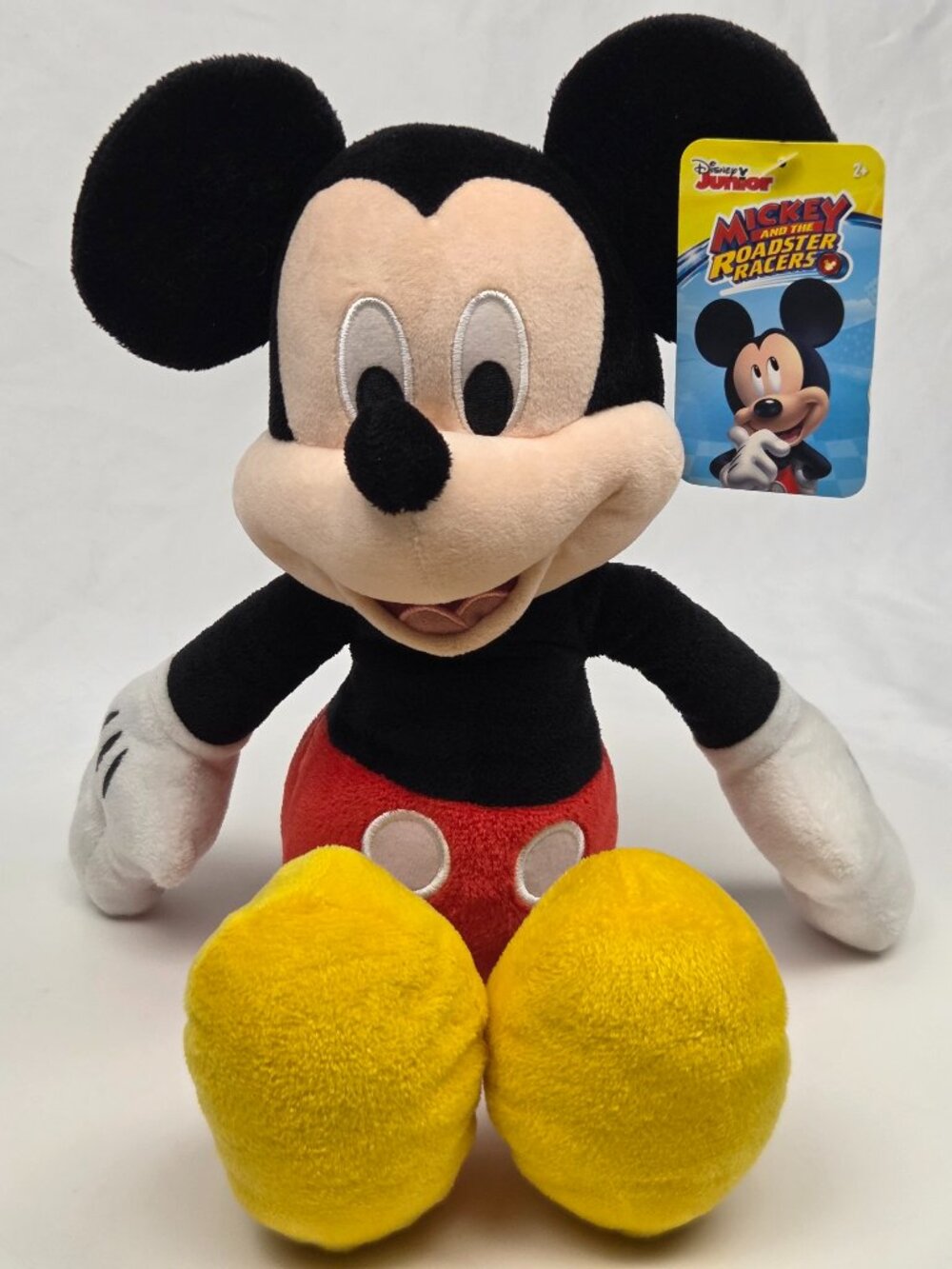Disney Junior Mickey Mouse 15” Plush Mickey and the Roadster Racers Just Play